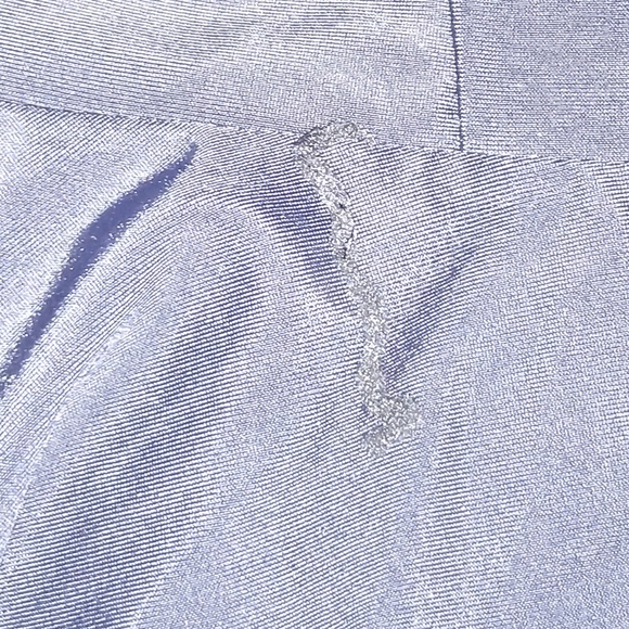 (small flaw) New Without Tags~Scalloped Peplum Tankini Top~black, size small - Picture 7 of 13